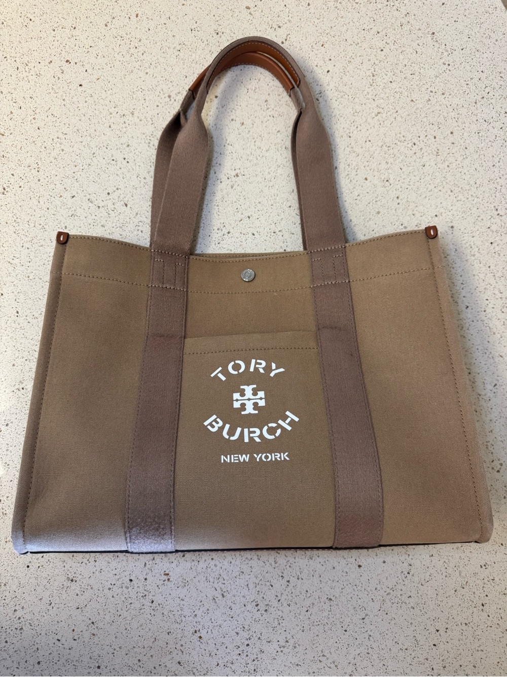 Tory Burch Canvas Tory Tote - Used